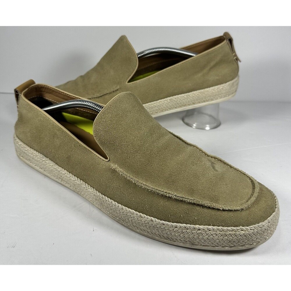 Moretti Gold Label "Navajo" Suede Slip-On Loafers - Men’s Size 12 D